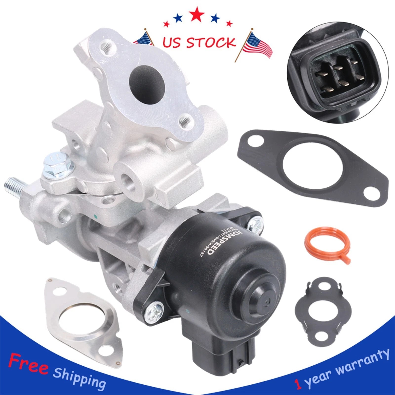 EGR Valve Kit with Gaskets for Toyota Prius V (2012–2017)