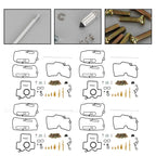 4X Carburetor Rebuild Kit for Yamaha YFZ450 (2004–2009)