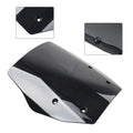 Black Windshield Deflector for BMW R1300GS (2024)