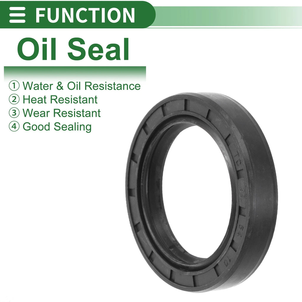 Set of 5 Oil Seal Rotary Shaft Seal NBR Rubber 38x54x10mm