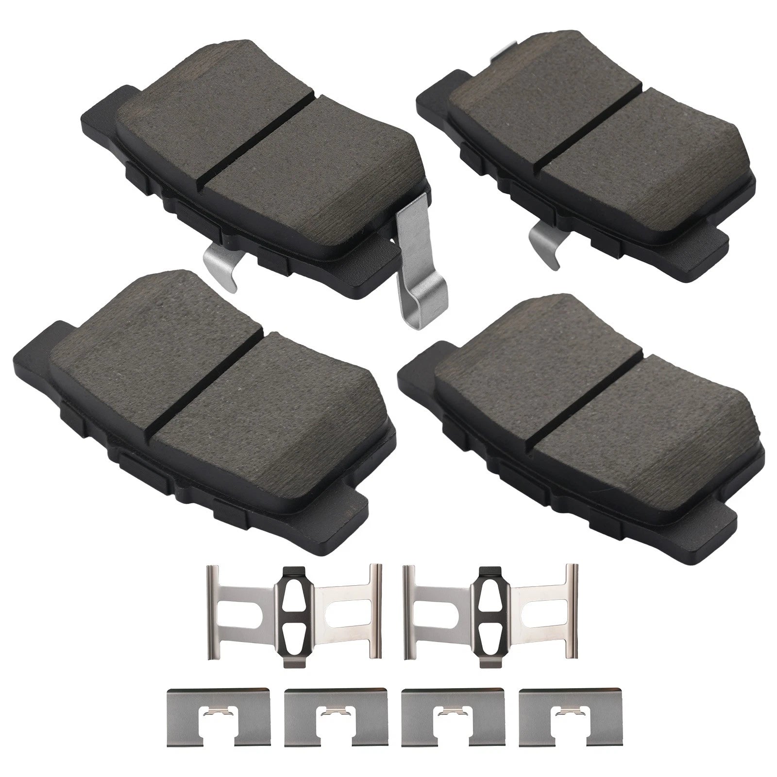 Rear Ceramic Brake Pads Kit for Acura RDX (2010–2018) Honda Crosstour (2012–2015)