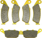 Set of 4 Brake Pads for Honda XL 700 Transalp (2008–2011) 2 Piston Caliper