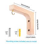 Hanging Plant Hook for Wooden Basket Wall Flower Pot (Plant Hanger)