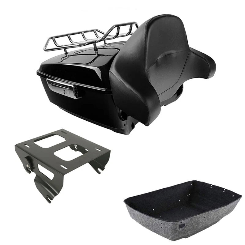 Trunk Backrest Rack for Harley Touring CVO Road Glide (2014–2026)