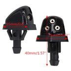 Front Windshield Washer Wiper Nozzles for Suzuki Grand Vitara SX4 (2006-2014)