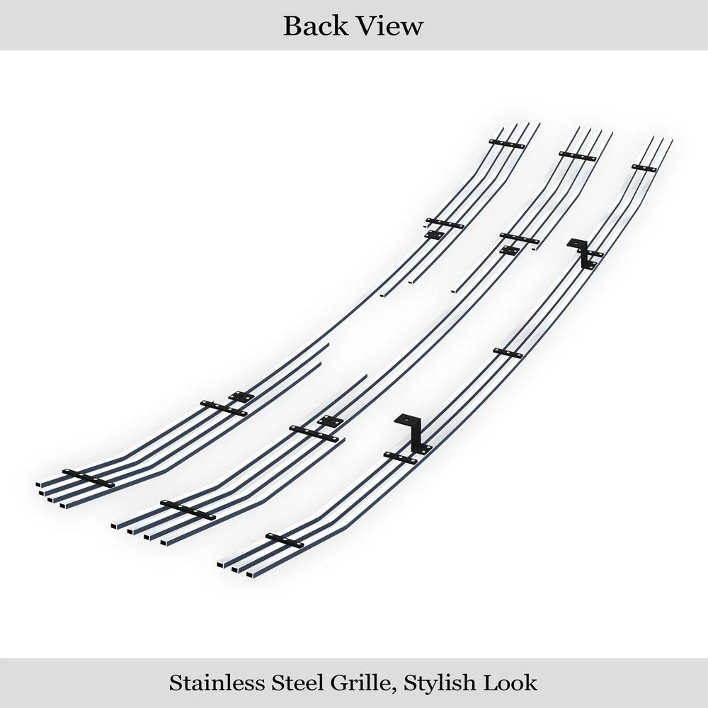 Stainless Chrome Billet Grill for Ford F-150 King Ranch (2015-2017)