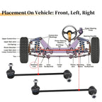 2X Front Stabiliser Sway Bar Link for BMW 525i (2001–2003) No.K80242/K80241