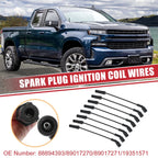 8pcs Spark Plug Wire Ignition Coil Cable No. 88894393 for Chevrolet Avalanche (2002–2013)