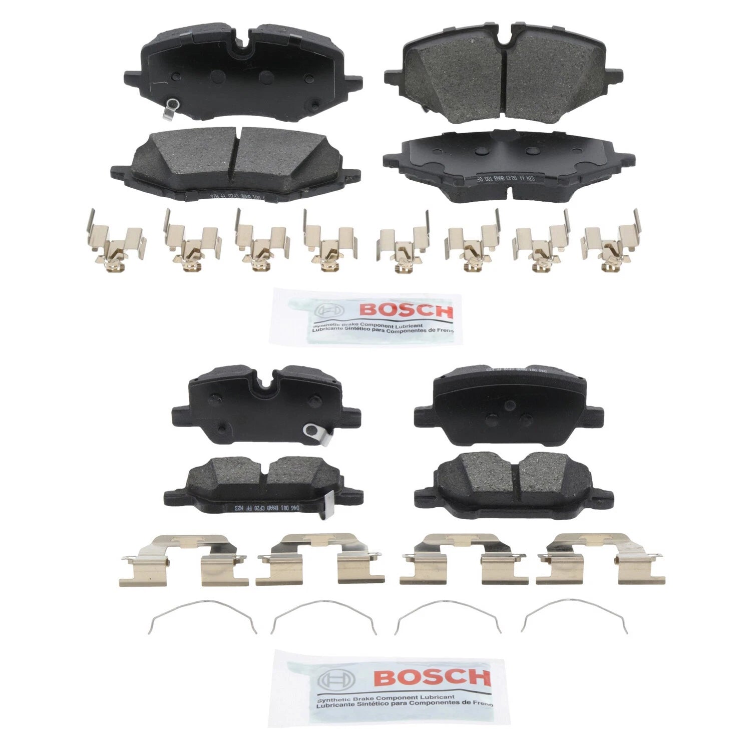 Bosch Blue Ceramic Disc Brake Pad Kit for Encore GX, Trailblazer (2020–2023)
