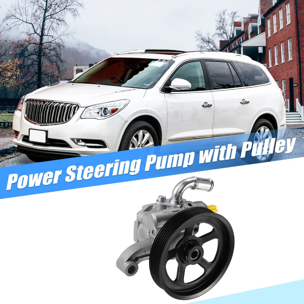 Power Steering Pump with Pulley 20954812 for Chevy Traverse (2009–2017)