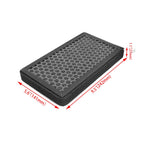 2 Pack Air Filter for Model 3/Y (2017–2024) HEPA Activated Carbon