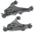 Set of 2 Front Lower Suspension Control Arm and Ball Joint for Mevotech