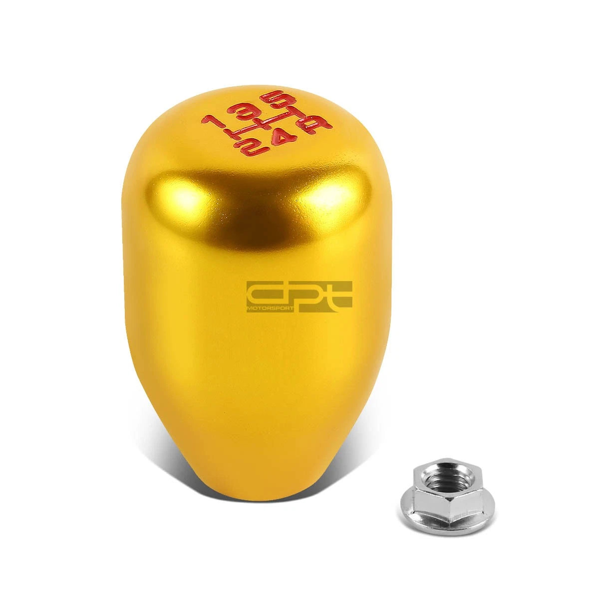 Gold Racing Manual 5-Speed Shift Knob for Honda Civic/CRX Acura Integra (1988–2000)