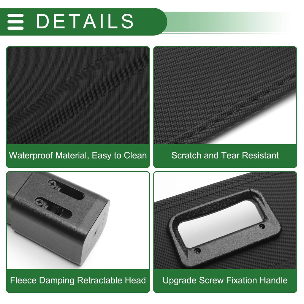 Retractable Cargo Cover for Kia EV9 (2024–2025) Gloss Black