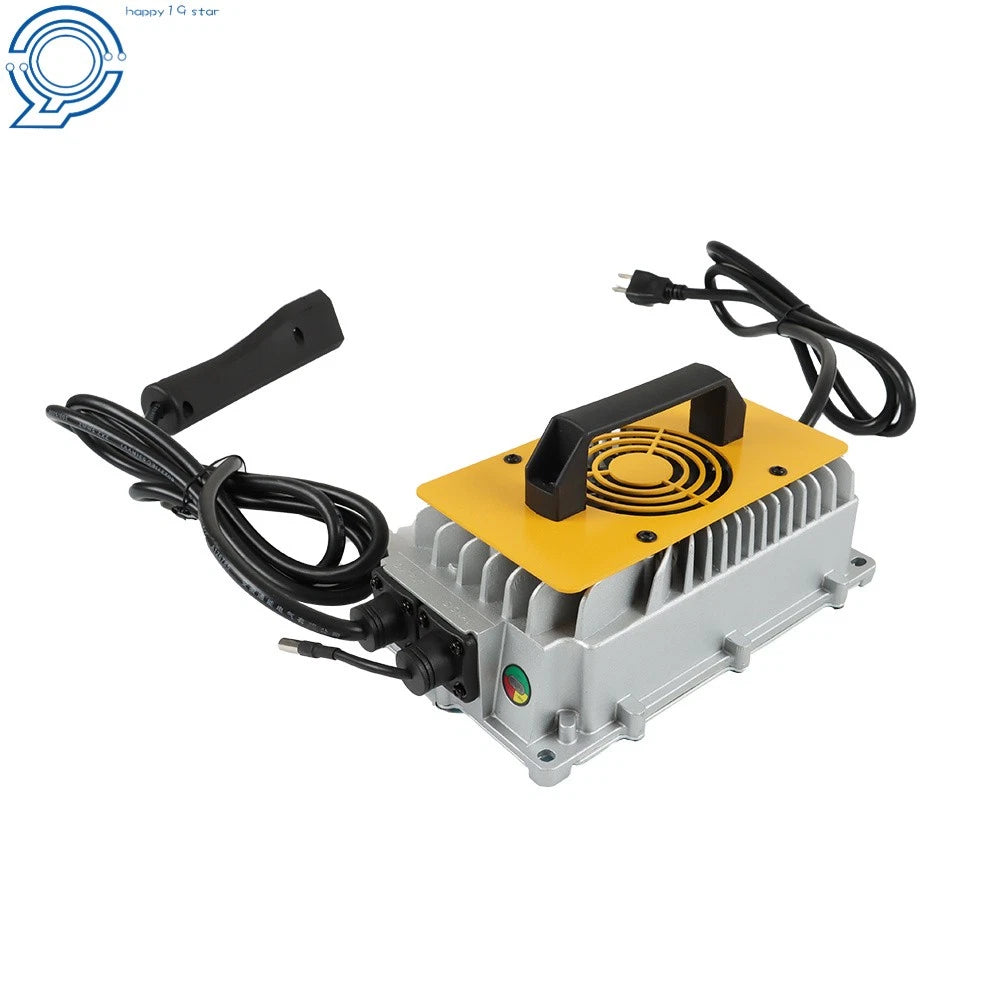 48V 17A Battery Charger for EZGO TXT/RXV Golf Cart (2000–2023)
