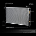 Full Aluminum Core Radiator for Nissan Murano/Quest (2009–2016) DPI 13039