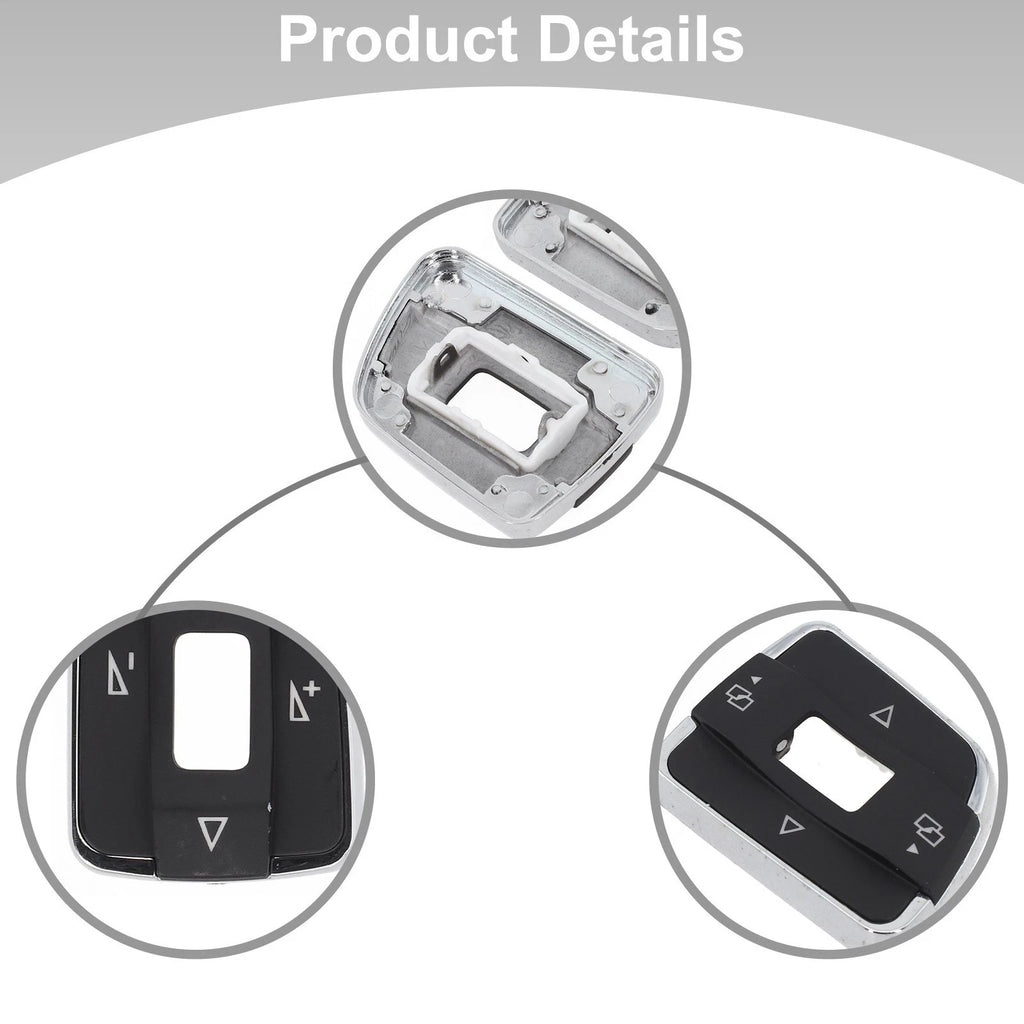 Steering Wheel Volume Switch Button Trim Cover for Volkswagen Passat B7 (2011–2015)
