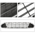 Front Bumper Lower Grille Trim Kit for Ford Fusion (2010–2012) - Black/Chrome