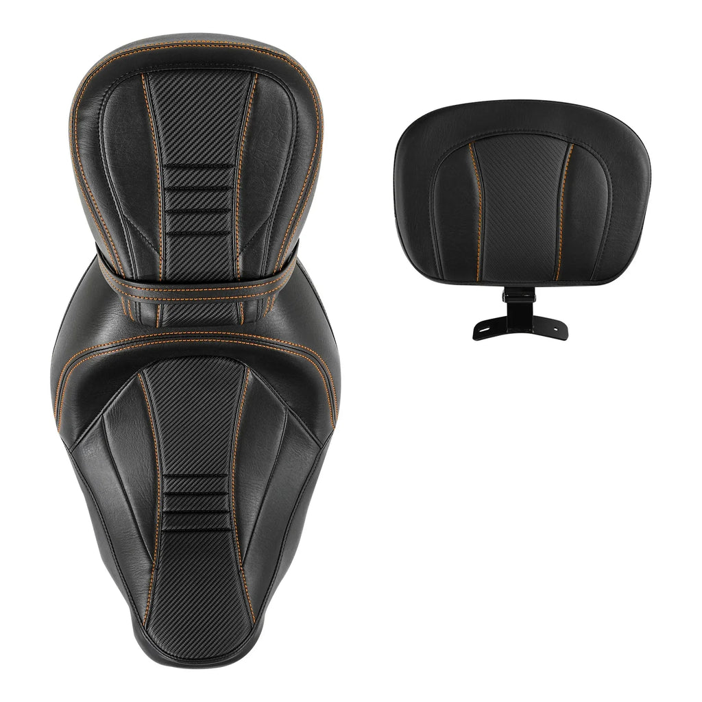 Rider Backrest & Driver/Passenger Seats for Harley CVO Street Glide (2009-2023)