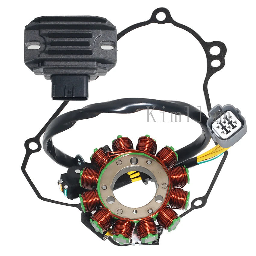 Stator Coil + Regulator Rectifier + Gasket for Kawasaki KX450F (2009–2011) 21003-0148