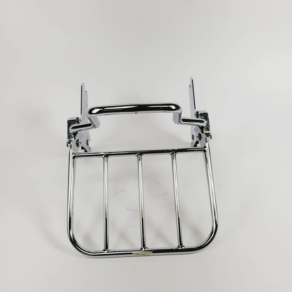 Chrome Sissy Bar Passenger Backrest/Luggage Rack for Harley Davidson Touring (1997–2008)