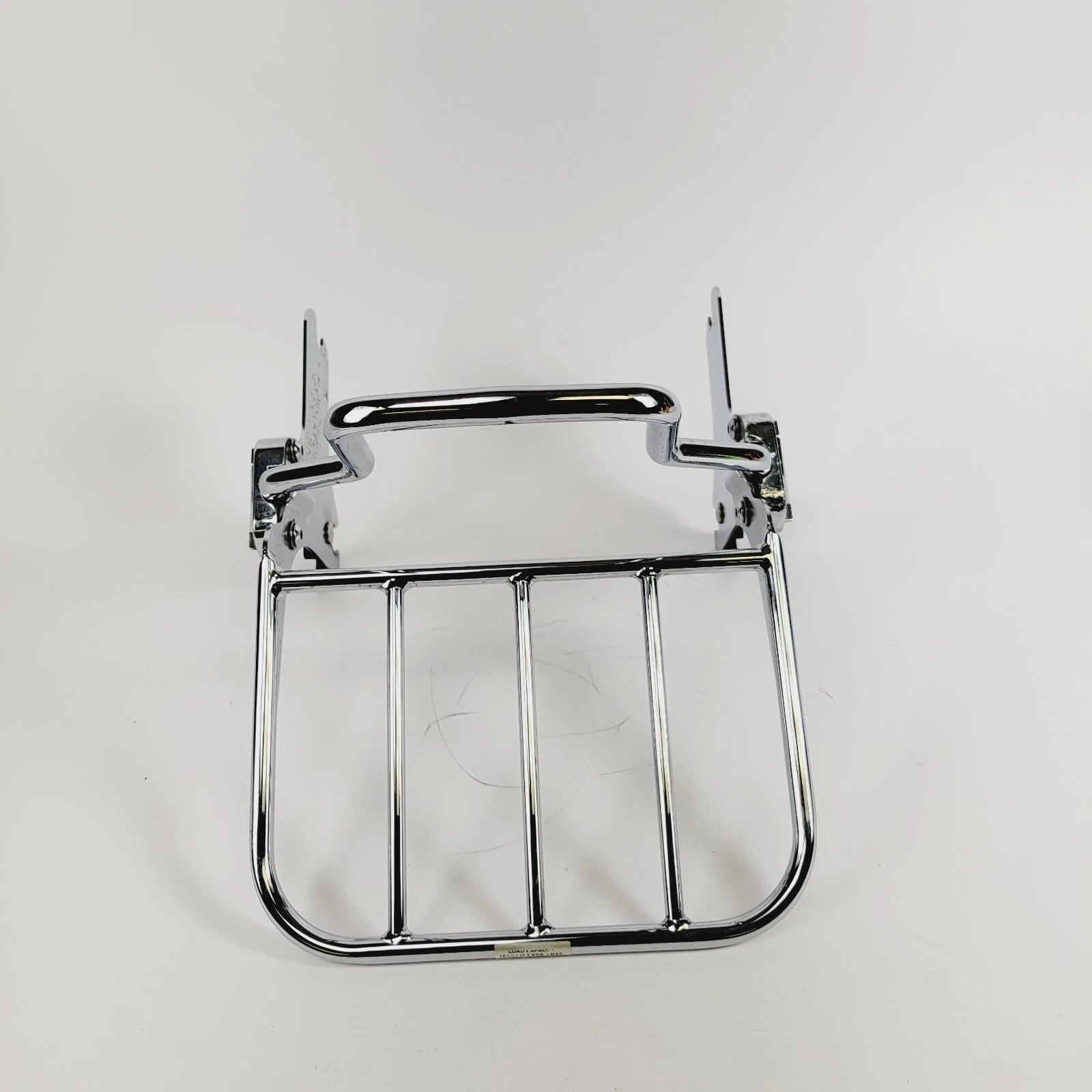 Chrome Sissy Bar Passenger Backrest/Luggage Rack for Harley Davidson Touring (1997–2008)