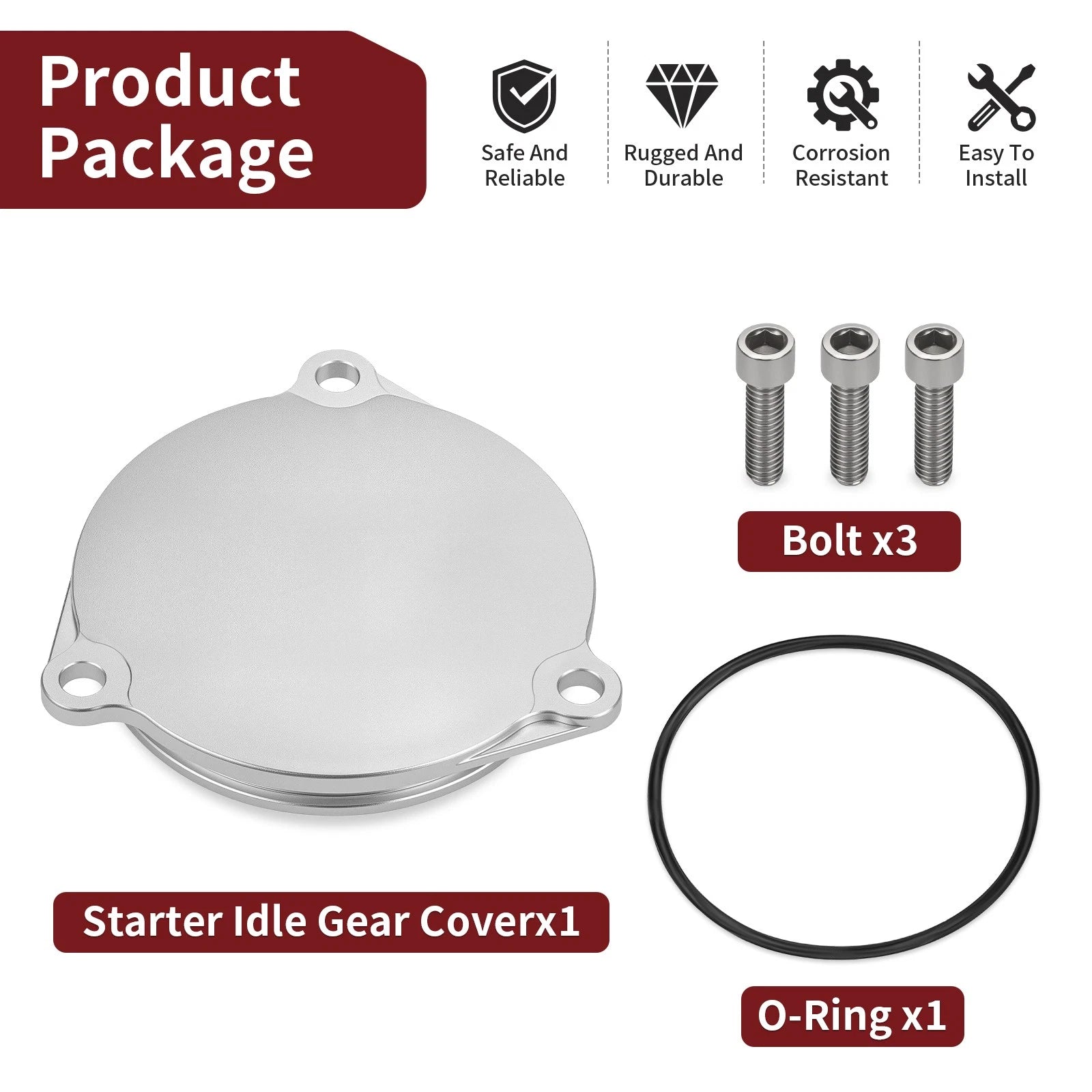 Starter Idle Gear Cover for Suzuki DR-Z400 (2000-2005)