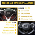 Steering Wheel Cover Trim for Honda Accord (2018–2022) Carbon Fiber