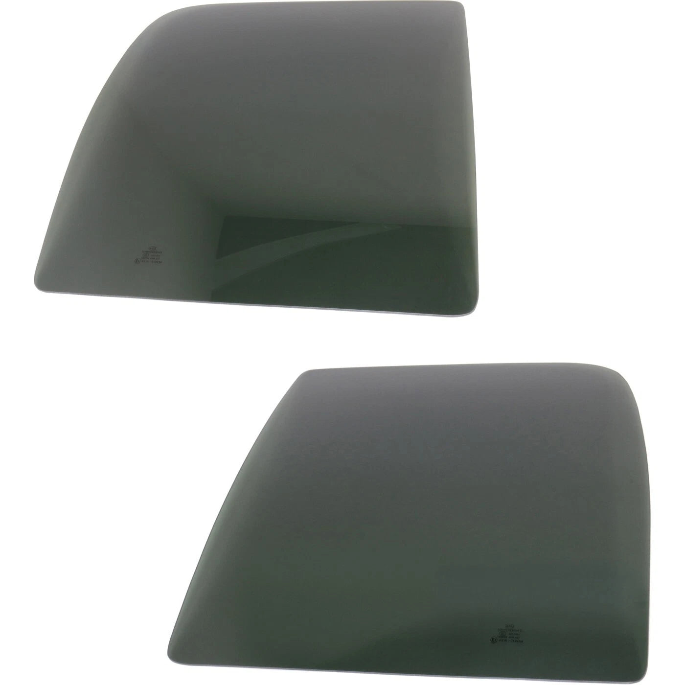 Set of 2 Rear Door Glass for Dodge Ram 1500/2500 (2002–2009)