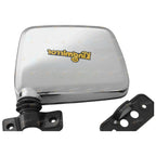 LH Chrome Skin Mount Door Mirror for Nissan Patrol GQ LHS