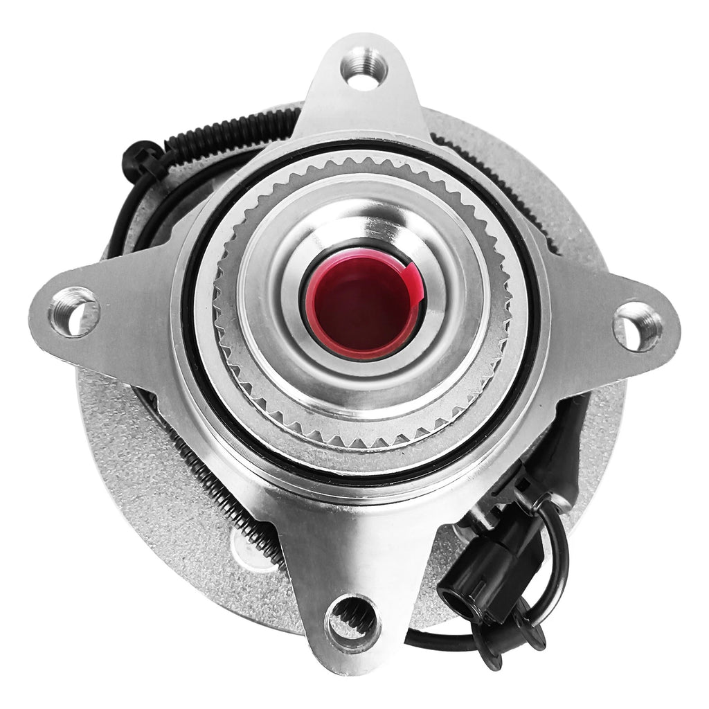 Set of 2 Front Wheel Hubs and Bearing Assembly 515046 for Ford F-150 (2004–2005)