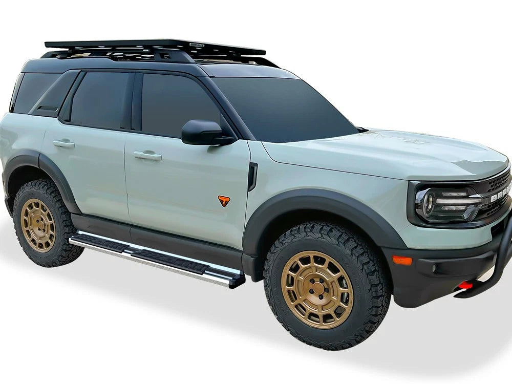 Chrome Nerf Bar Steps for Ford Bronco Sport (2021-2026)