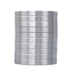 Set of 10 Deep Groove Ball Bearings 45x58x7mm with Double Rubber Seals