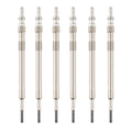 Set of 6 Diesel Glow Plugs for BMW F10 F15 F85 535d 540d xDrive X5 (2011–2019)