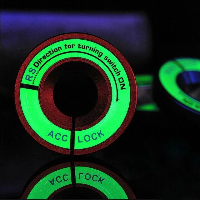 Luminous Ignition Switch Surrounding Ring for Toyota Camry RAV4 Tacoma (2012–2024)