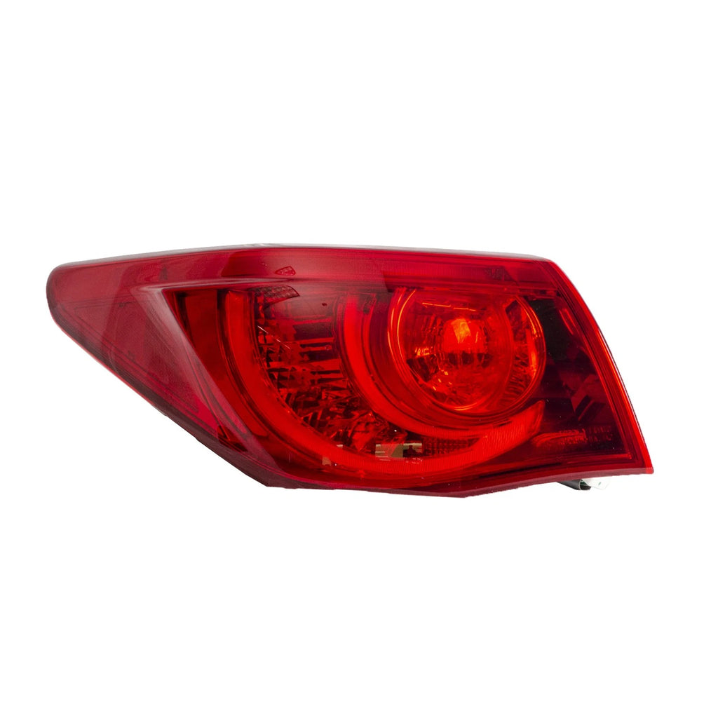 Replacement Driver Side Outer Tail Light Assembly for 2014-2015 Infiniti Q50