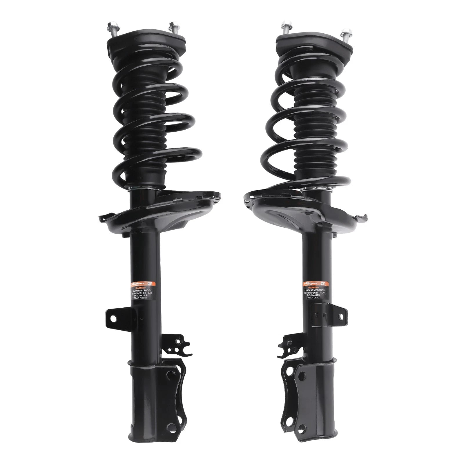 2X Rear Struts w/ Coil Spring Assembly for Toyota Highlander (2004–2007)