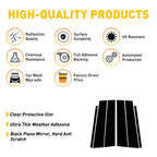 Set of 6 Car Pillar Post Covers for Ford Explorer (2011–2019)