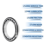 Deep Groove Ball Bearing P5 for Scooter Skateboard Wheel (80x110x16mm)