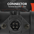 Mass Air Flow Sensor with Housing for BMW E36 318i (1996–1998) E38 750iL (1995–2001)