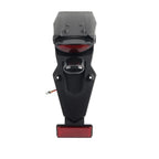 Rear License Plate Bracket for Motorcycle Universal Black Reflector Taillight