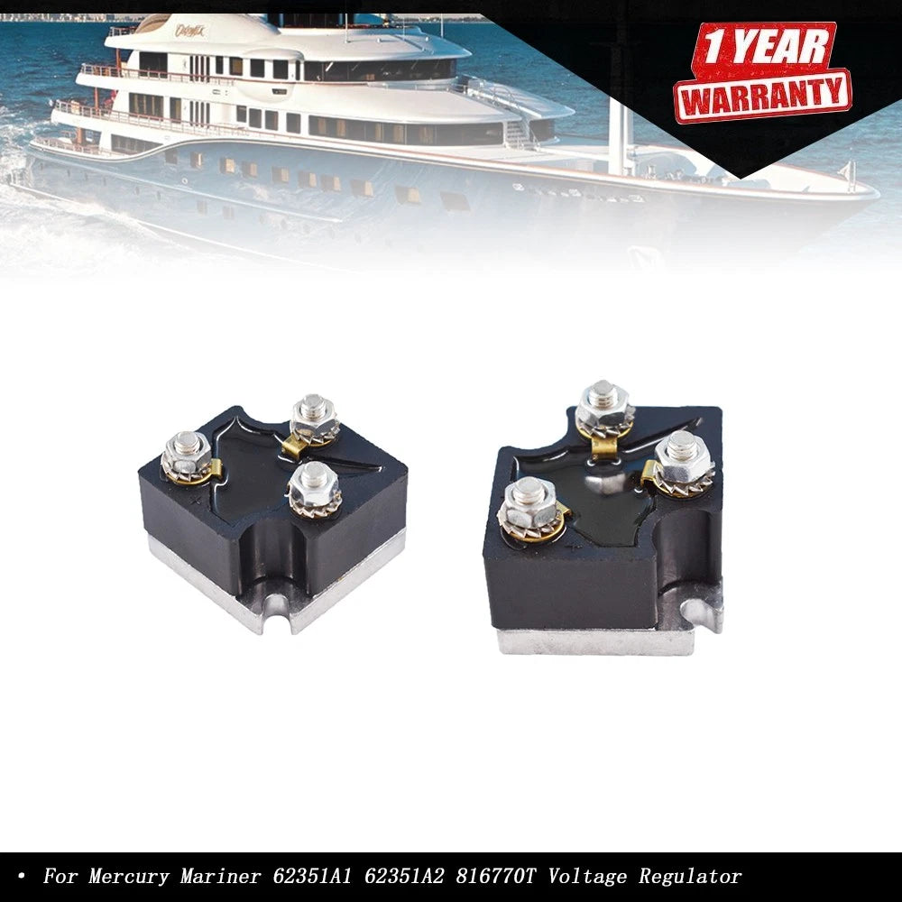 Set of 2 Voltage Regulators for Mercury Mariner