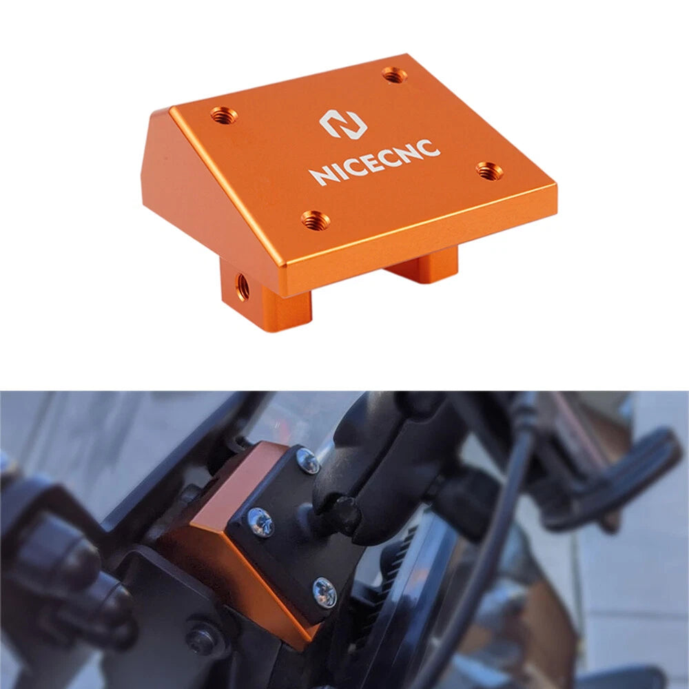 GPS Mount for KTM 790/890 Adventure (2019–2022) - Aluminum Anodized