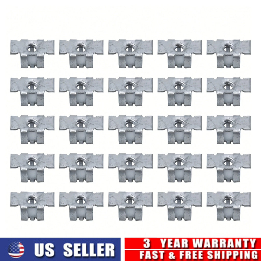 30PCS Radiator Grille Nut for Chevrolet Cadillac (11570654, 15686142, 15703799)