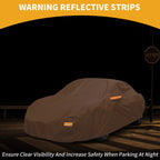 Waterproof Car Cover for Lexus LC (2018–2023) 210D-PU with Zipper