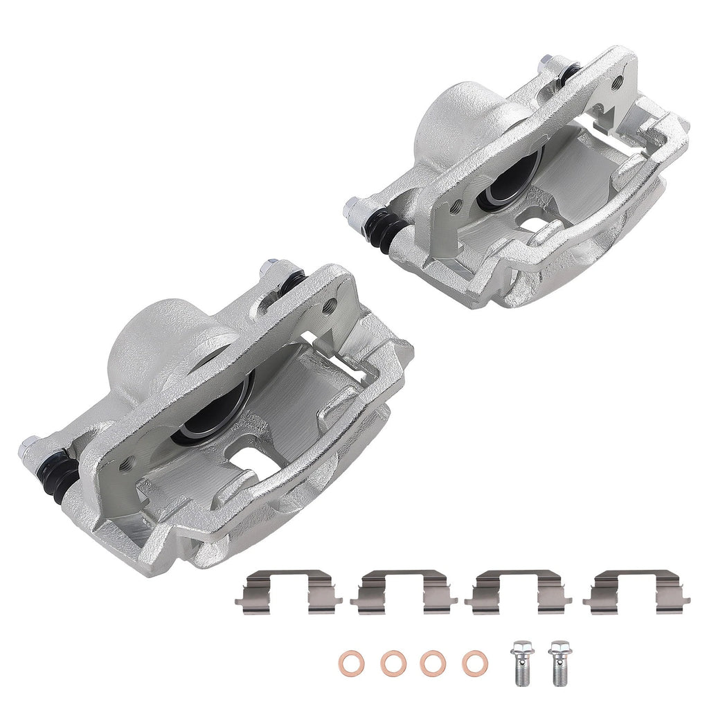 Front Left Right Brake Calipers w/ Bracket for Honda Civic Insight (2001–2005)