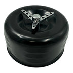 Air Cleaner Lid Assembly Short Louvered for 2-5/16 Neck 2 Barrel Carb (Universal)