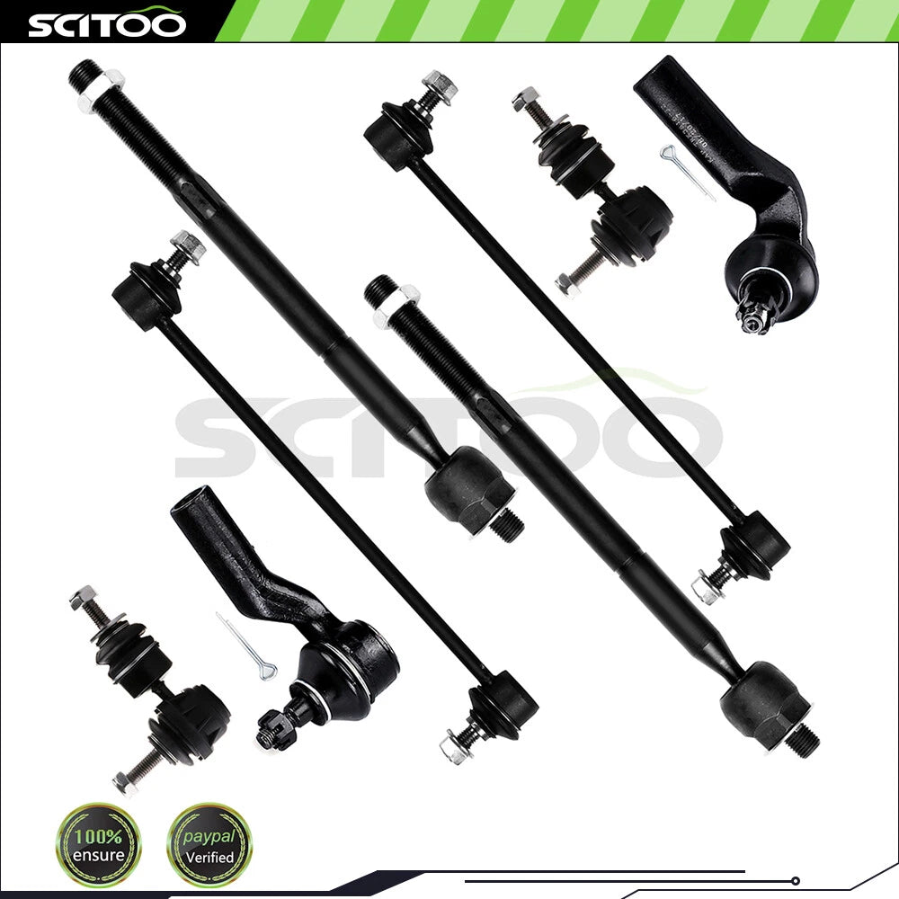 Set of 4 Tie Rod Ends for Mazda 3 (2004–2009) & Mazda 5 (2006–2014)