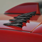 10x Carbon Fiber Shark Fin Spoiler for Universal Vehicles