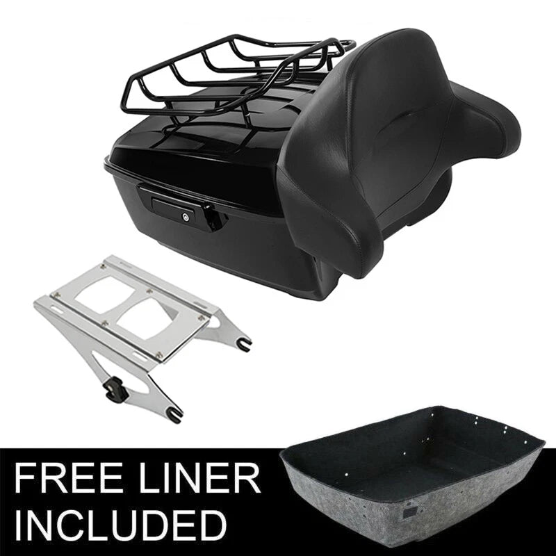 Trunk Pad Rack Mount for Harley Electra Glide/Road Glide/Street Glide (2014–2026)